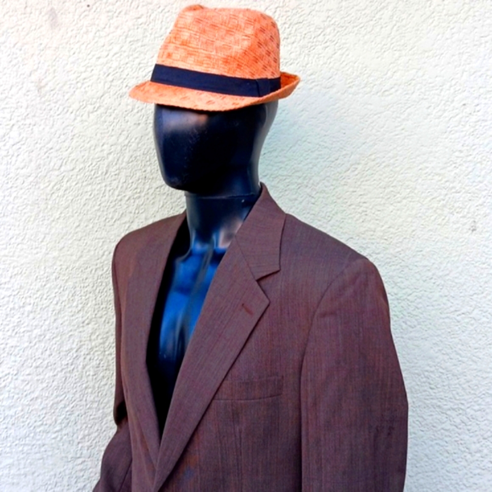 Brooks Brothers (USA)Men's Brown Window Paine Vintage Blazer